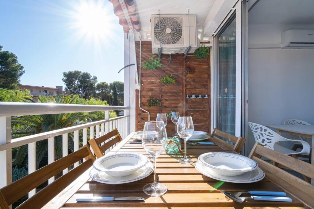 Privilegiado-Tarragona-50Mplaya-Wifi-Pool-Relax8 Exterior foto